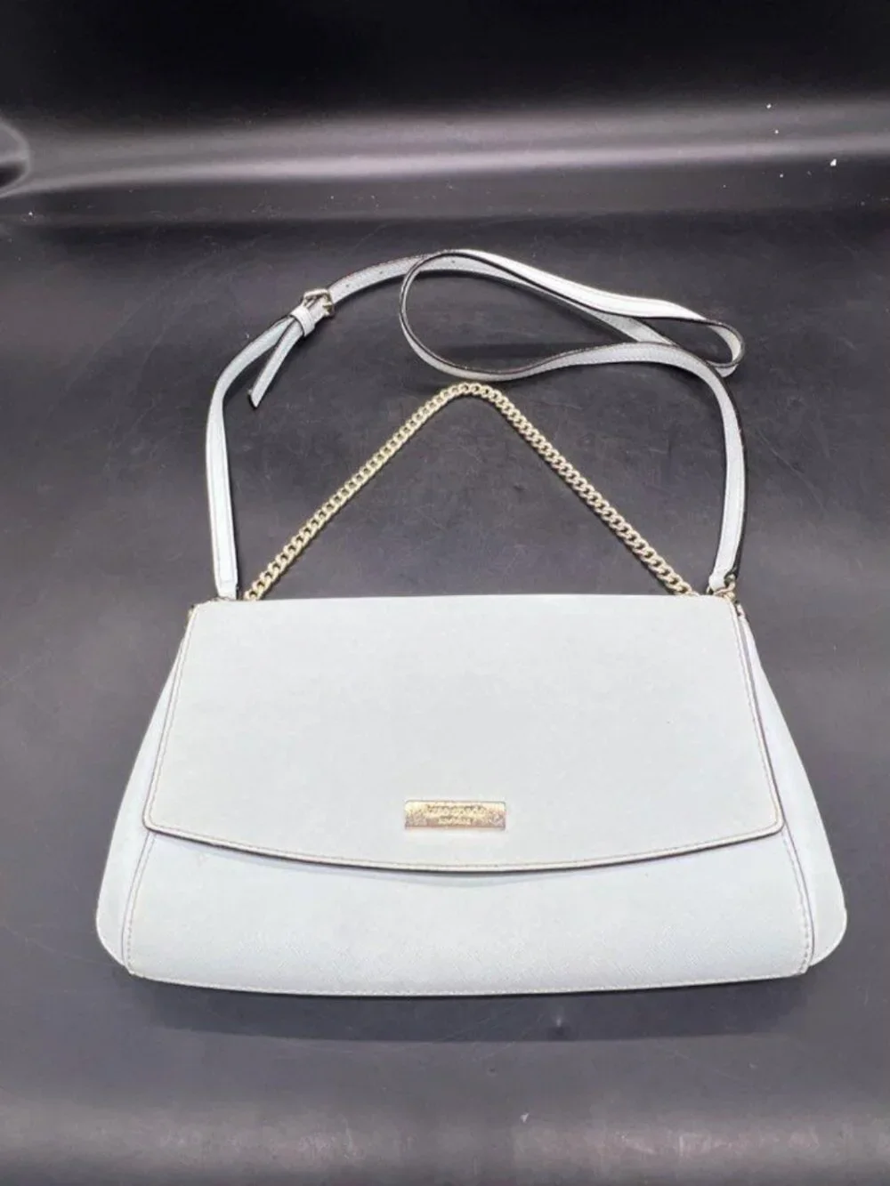 Kate Spade structured flap shoulder bag